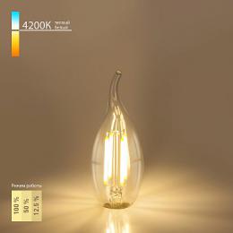 Лампа светодиодная филаментная диммируемая Elektrostandard BL159 E14 5W 4200K прозрачная  - 2