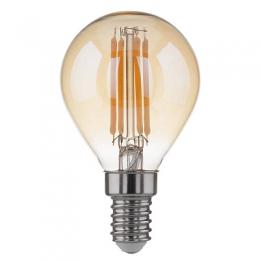Изображение продукта Лампа светодиодная филаментная Elektrostandard F E14 6W 3300K золотой 