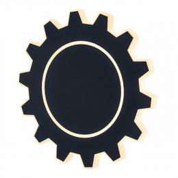 Изображение продукта Настенный светодиодный светильник Elektrostandard Gear L LED черный MRL LED 1100 