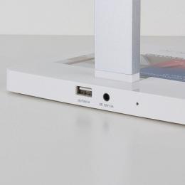 Настольная лампа Elektrostandard Lori белый/серебряный (TL90510)  - 9