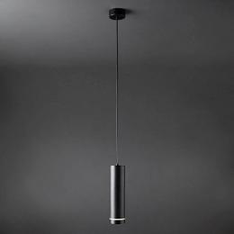 Подвесной светодиодный светильник Elektrostandard DLR023 12W 4200K черный матовый  - 2