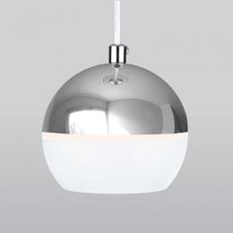 Подвесной светодиодный светильник Elektrostandard DLS023 9W 4200K белый/хром  - 4