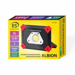 Ручной светодиодный фонарь Elektrostandard аккумуляторный 165х120 1000-600-350 лм  - 4