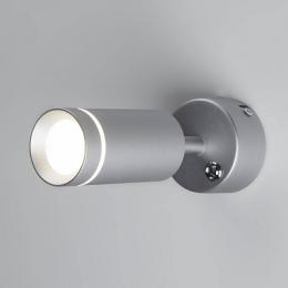 Светодиодный спот Elektrostandard Glory SW MRL LED 1005 серебро  - 3