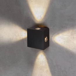 Уличный настенный светодиодный светильник Elektrostandard 1601 Techno LED Kvatra  - 2