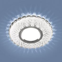 Встраиваемый светильник Elektrostandard 2244 MR16 SL/WH зеркальный/белый  - 5