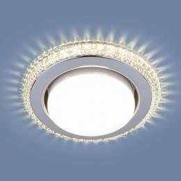 Встраиваемый светильник Elektrostandard 3031 GX53 CL прозрачный  - 3