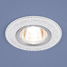 Изображение продукта Встраиваемый светильник Elektrostandard 7010 MR16 WH/SL белый/серебро 