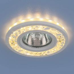 Встраиваемый светильник Elektrostandard 8355 MR16 CL/WH прозрачный/белый  - 2