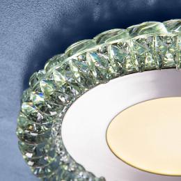 Встраиваемый светодиодный светильник Elektrostandard 9908 LED 8W CL прозрачный  - 2