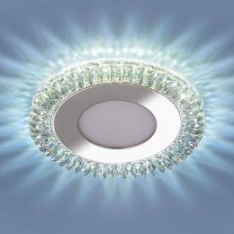 Встраиваемый светодиодный светильник Elektrostandard 9908 LED 8W CL прозрачный  - 3