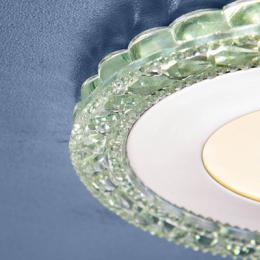 Встраиваемый светодиодный светильник Elektrostandard 9909 LED 8W CL прозрачный  - 2