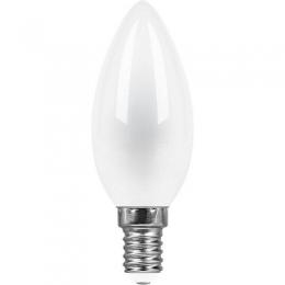 Изображение продукта Лампа светодиодная Feron E14 11W 4000K Свеча Матовая LB-713 