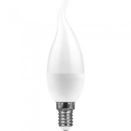 Изображение продукта Лампа светодиодная Feron E14 11W 6400K Свеча Матовая LB-770 