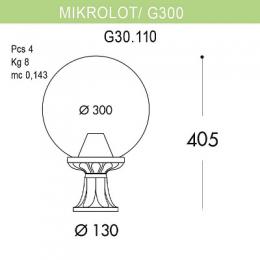 Уличный светильник Fumagalli Mikrolot/G300  - 2