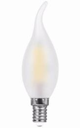 Лампа светодиодная филаментная Gauss E14 5W 2700К матовая  - 2
