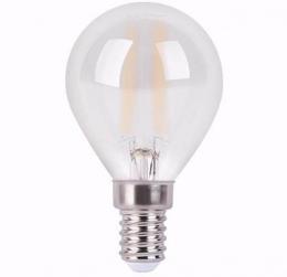 Лампа светодиодная филаментная Gauss E14 5W 4100К матовая  - 2