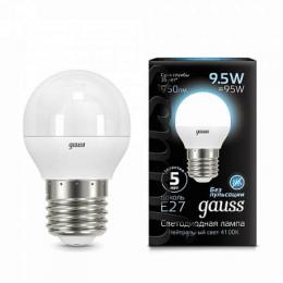Изображение продукта Лампа светодиодная Gauss E27 9.5W 4100K матовая 