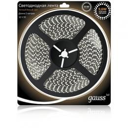 Изображение продукта Светодиодная лента Gauss 9,6W/m 120LED/m 2835SMD теплый белый 5M 