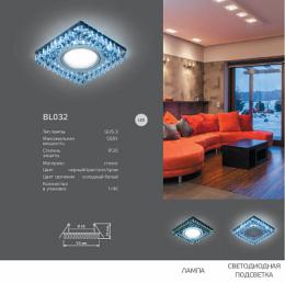 Встраиваемый светильник Gauss Backlight  - 2