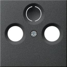 Изображение продукта Лицевая панель Gira System 55 розетки TV-FM-SAT антрацит 