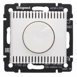 Изображение продукта Диммер поворотный Legrand Valena 1000W белый 