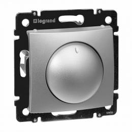 Изображение продукта Диммер поворотный Legrand Valena 400W алюминий 