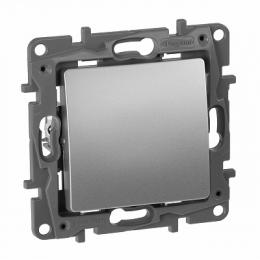 Изображение продукта Переключатель одноклавишный Legrand Etika 10A 250V алюминий 