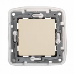 Переключатель одноклавишный Legrand Etika 10A 250V слоновая кость  - 3
