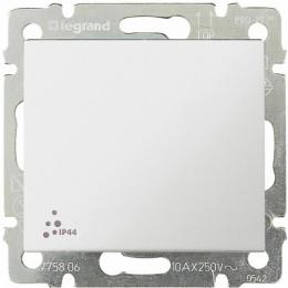 Изображение продукта Переключатель одноклавишный Legrand Valena 10A 250V IP44 белый 