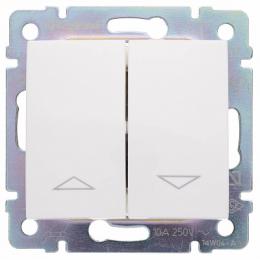 Изображение продукта Переключатель управления жалюзи Legrand Valena Valena 10A 250V электрическая блокировка белый 