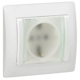 Изображение продукта Розетка 2К+3 Legrand Galea Life 16A 250V с/з с крышкой винтовой зажим IP44 белая 