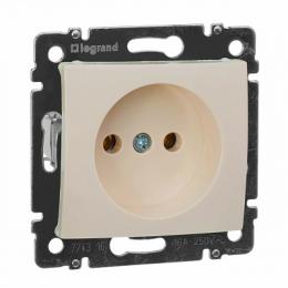 Изображение продукта Розетка 2К Legrand Valena 16A 250V б/з винтовой зажим слоновая кость 