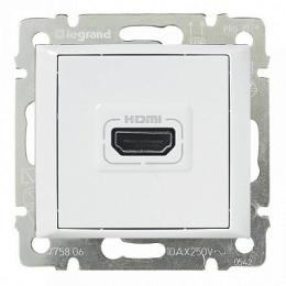 Изображение продукта Розетка HDMI Legrand Valena белая 