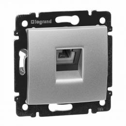 Изображение продукта Розетка телефонная RJ11 Legrand Valena алюминий 