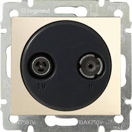 Изображение продукта Розетка TV-R Legrand Valena Звезда слоновая кость 