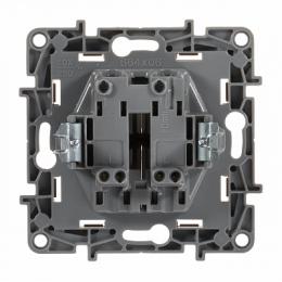 Выключатель двухклавишный Legrand Etika 10A 250V слоновая кость  - 3