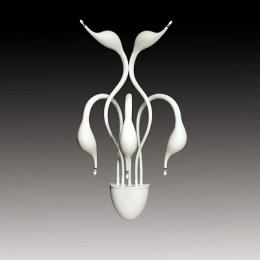Бра Lightstar Cigno Collo Wt  - 3