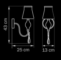 Бра Lightstar Escica  - 3