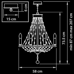 Подвесная люстра Lightstar Castello  - 2