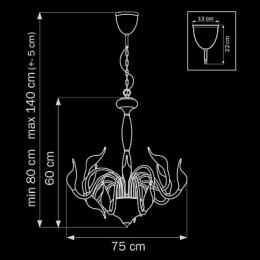 Подвесная люстра Lightstar Cigno Collo  - 3