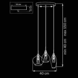 Подвесная люстра Lightstar Pentola  - 3