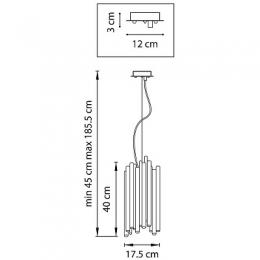 Подвесная люстра Lightstar Savona  - 4