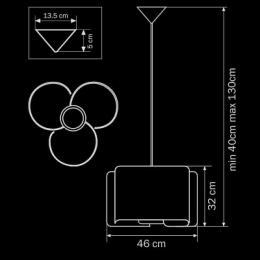 Подвесная люстра Lightstar Simple Light 811  - 3