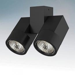 Потолочный светильник Lightstar Illumo X2 Nero  - 2