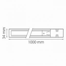 Шинопровод трехфазный Lightstar Barra  - 2