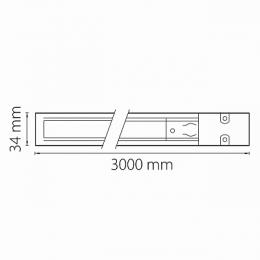 Шинопровод трехфазный Lightstar Barra  - 2