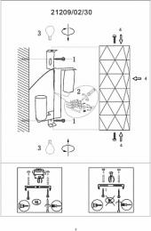 Настенный светильник Lucide Otona  - 2
