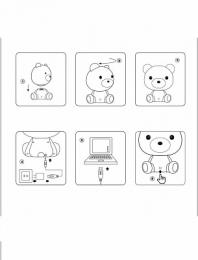 Настольная лампа Lucide Dodo Bear  - 4
