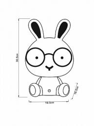 Настольная лампа Lucide Dodo Rabbit  - 2